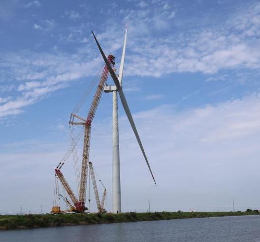 單機年發(fā)電量1億度！全球最大海上風(fēng)電機組完成吊裝